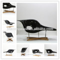 Replica fiberglass black La Chaise